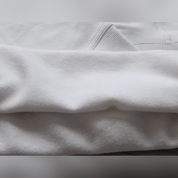 Champion white fleece sweater - NWOT - Picture 2 of 7